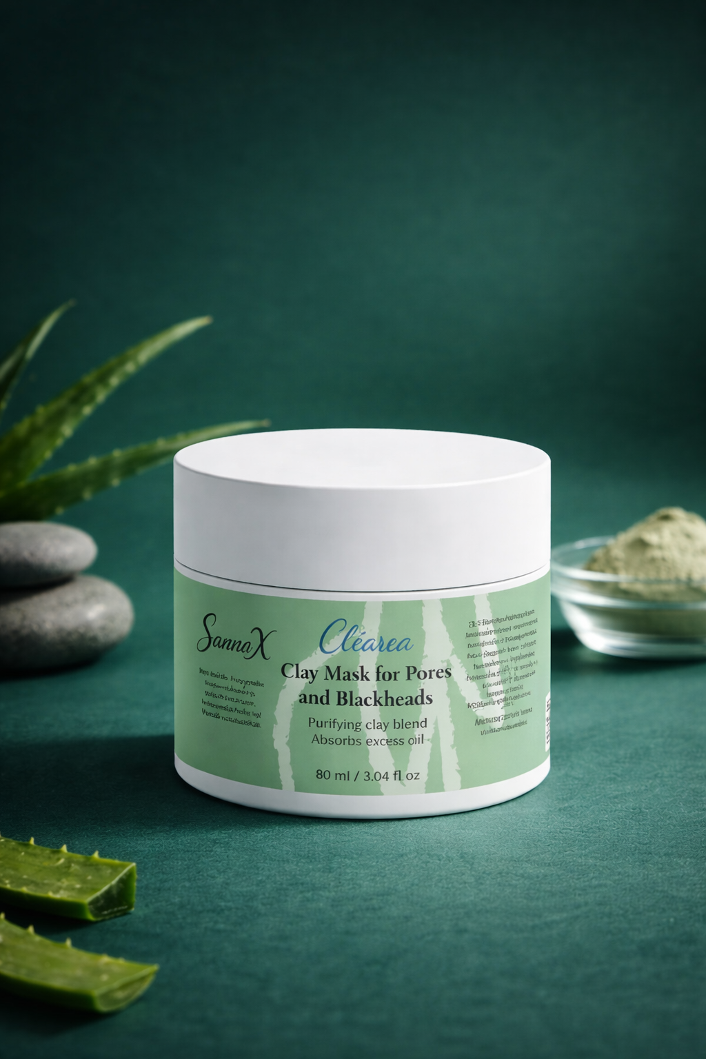 SannaX Cléarea Clay Mask for Pores and Blackheads