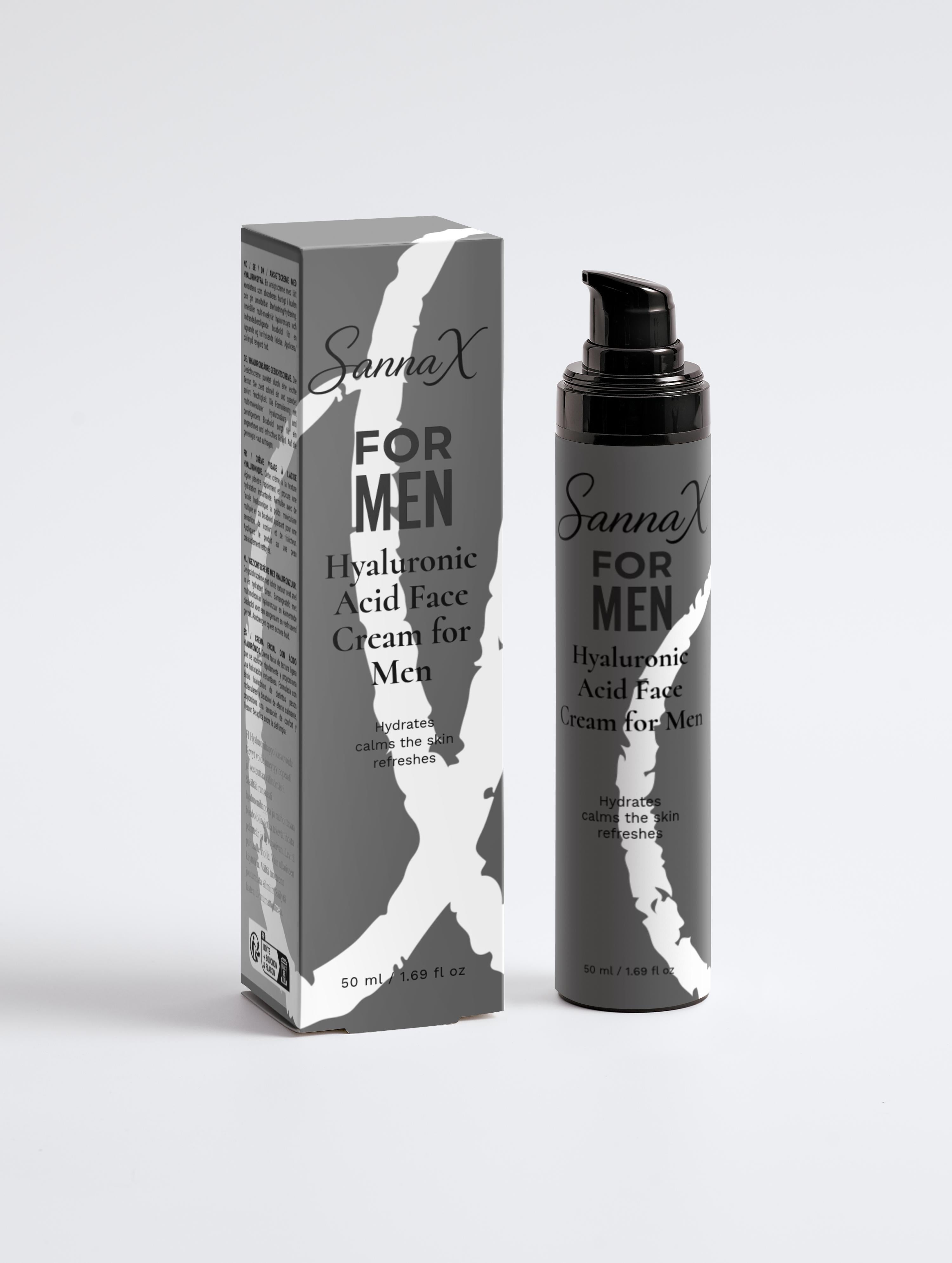 For Men Hyaluronic Acid Face Cream for Men