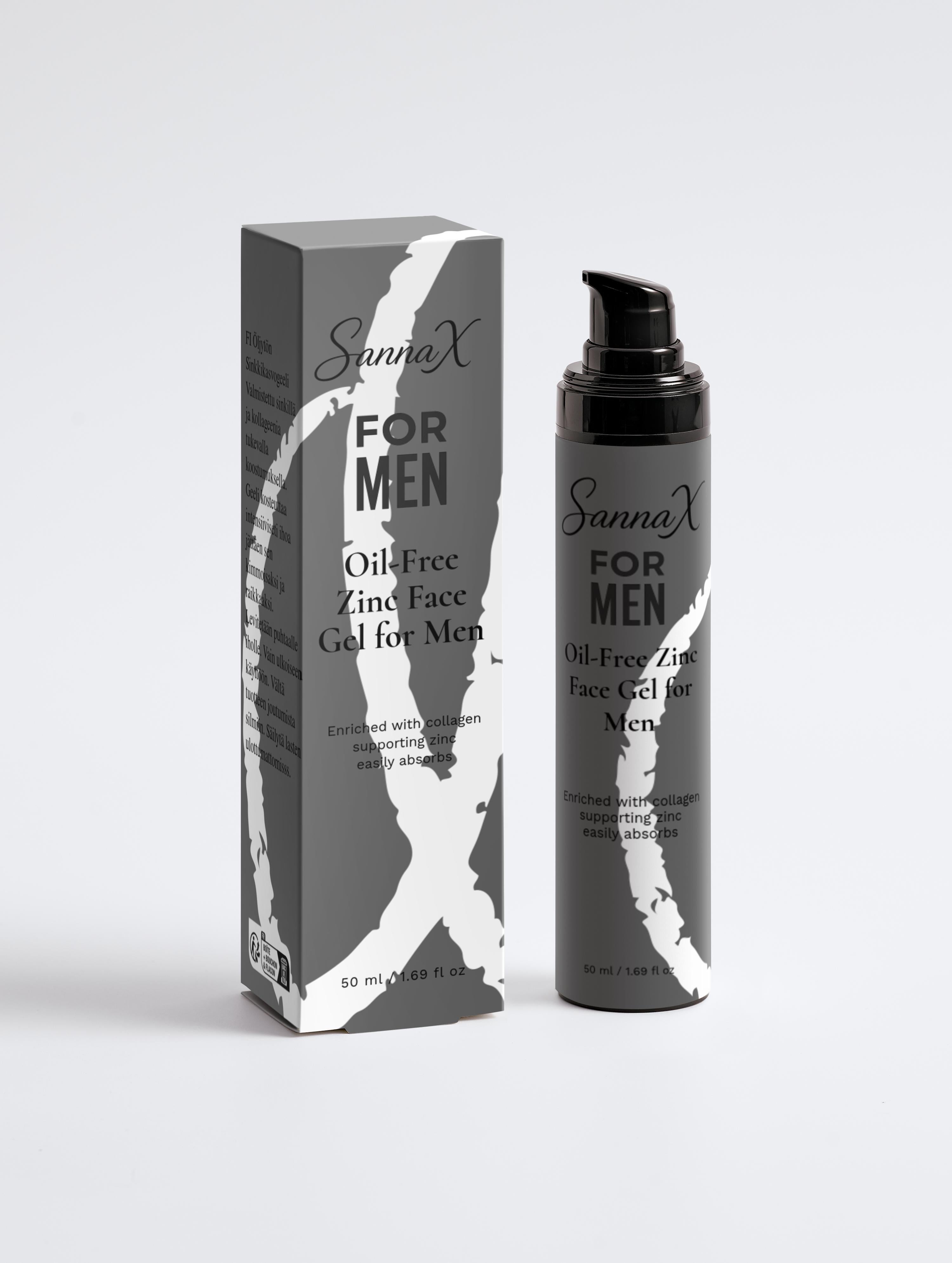 For Men Oil-Free Zinc Face Gel for Men