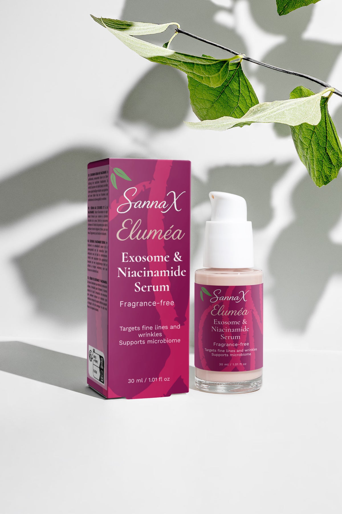 Eluméa Exosome & Niacinamide Serum 30 ml, Fragrance Free