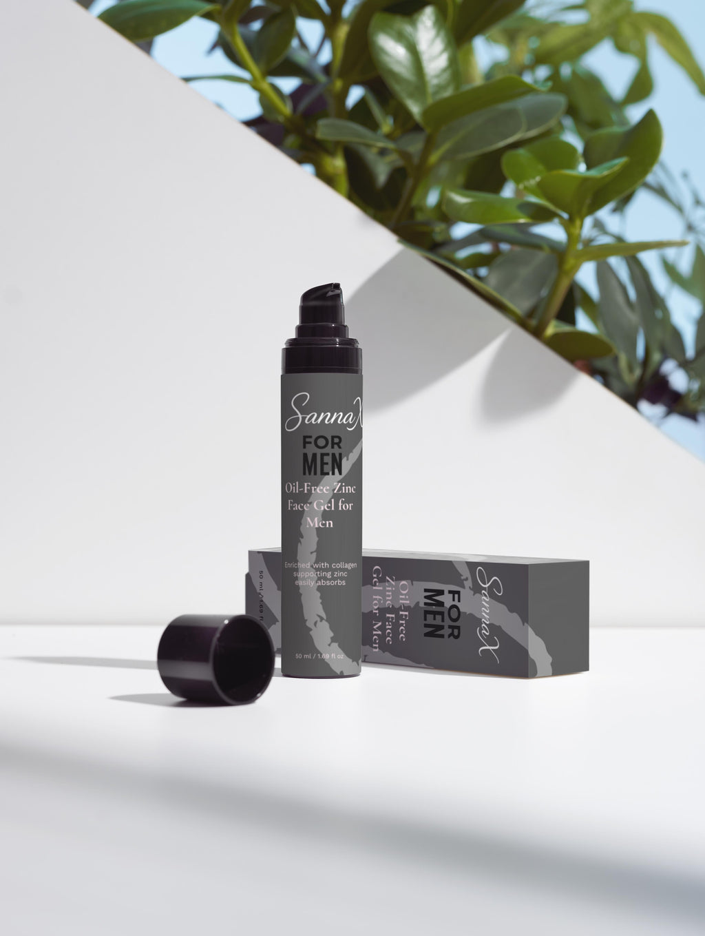 For Men Oil-Free Zinc Face Gel for Men 50 ml