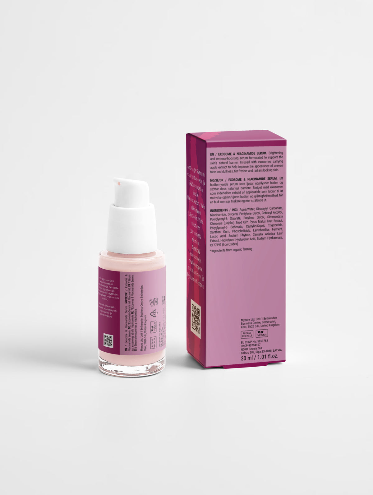Eluméa Exosome & Niacinamide Serum 30 ml, Fragrance Free