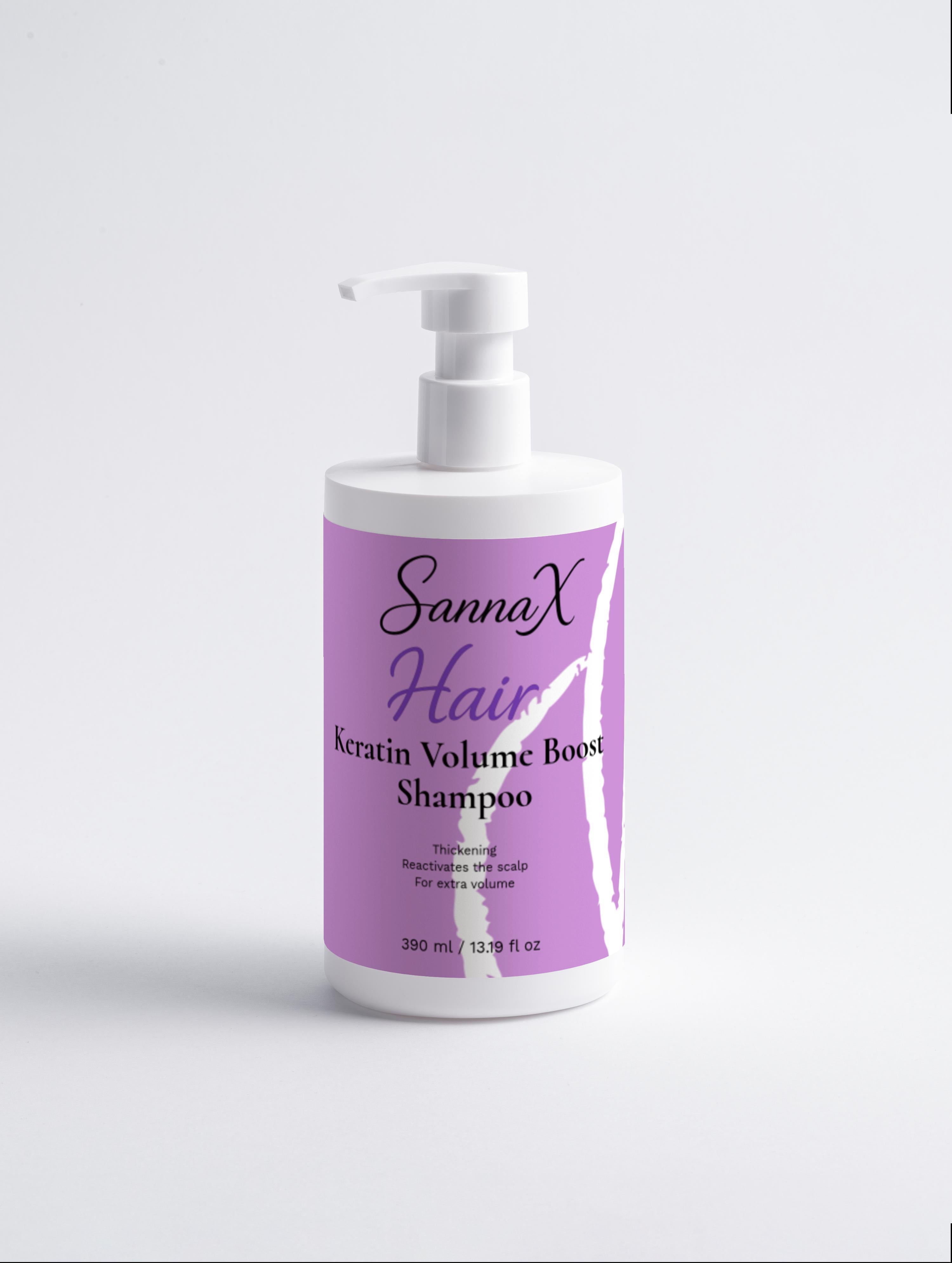 Hair Keratin Volume Boost Shampoo