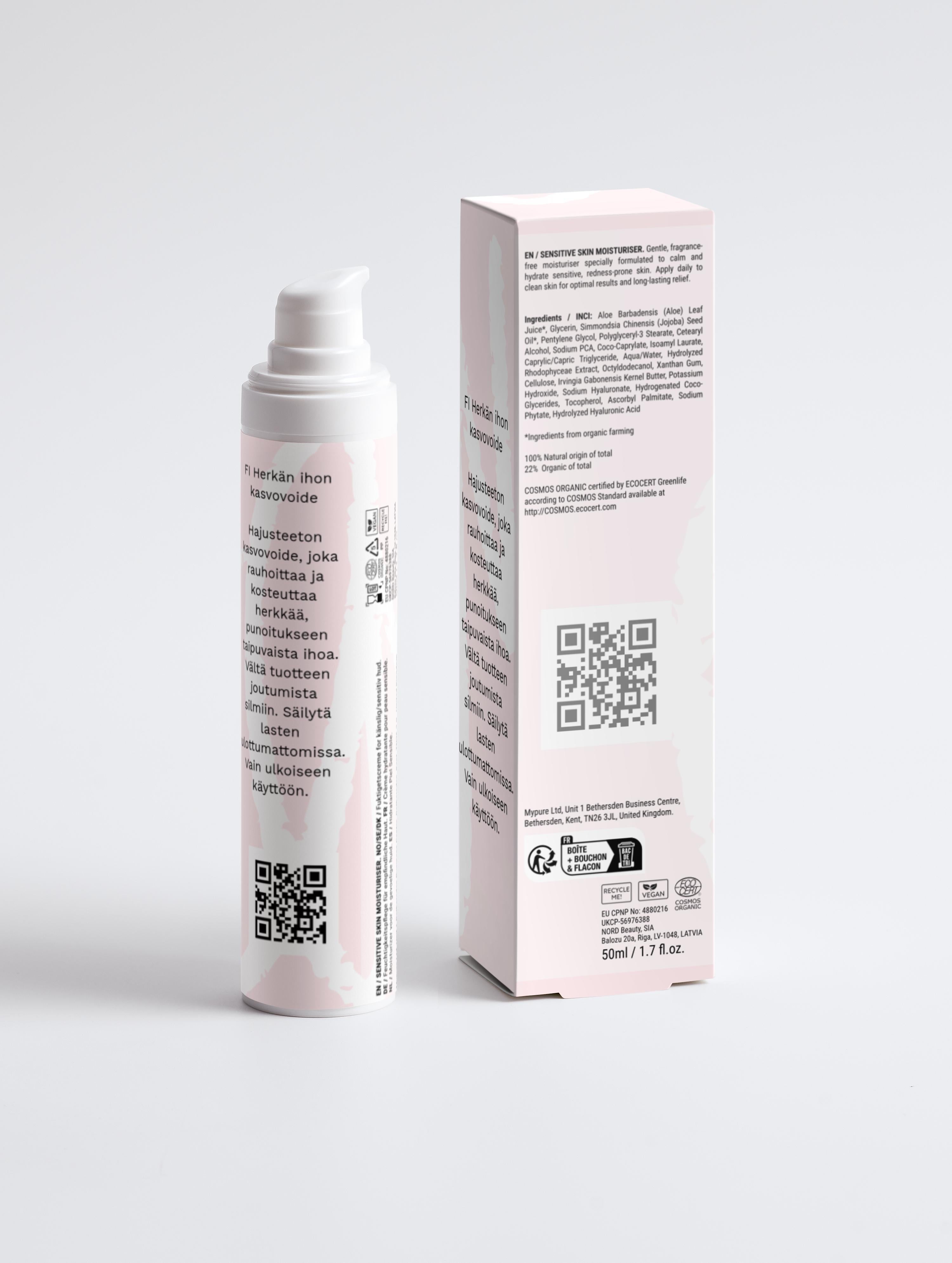 Calmea Sensitive Skin Moisturiser, Fragrance Free