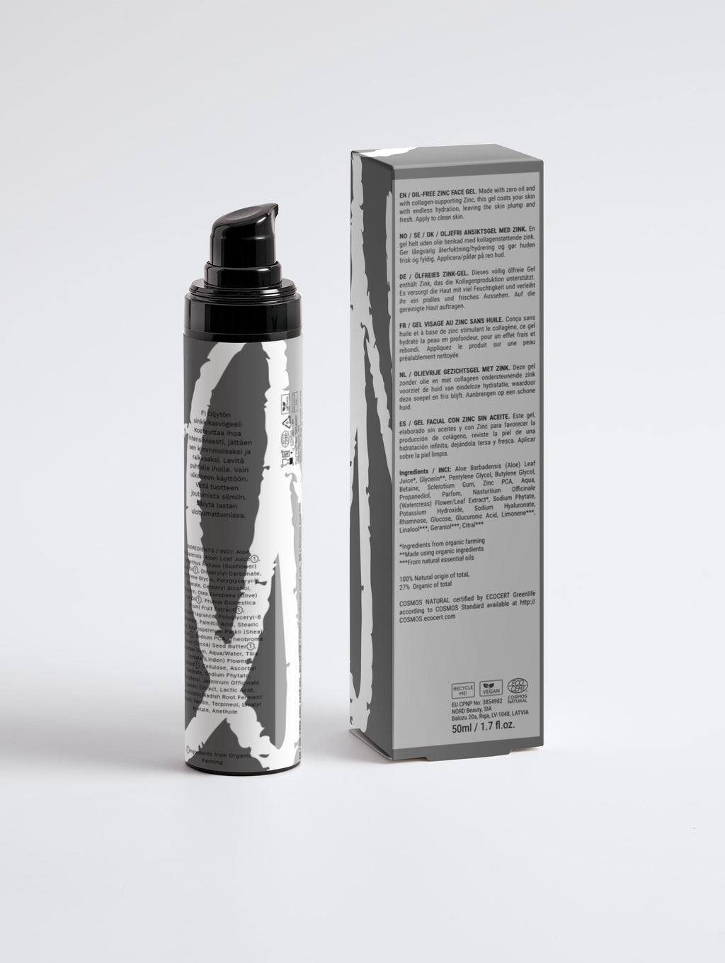 For Men Oil-Free Zinc Face Gel for Men