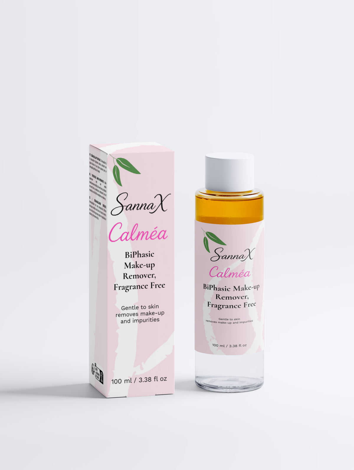 Calméa BiPhasic Make-up Remover 100 ml, Fragrance Free