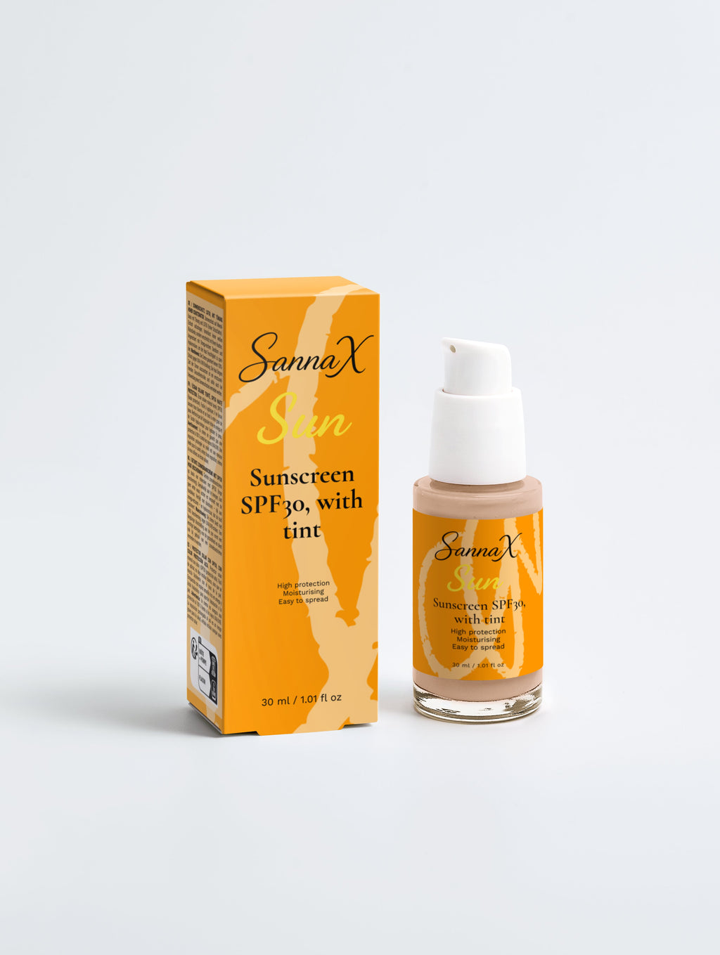 SannaX Sun – Aurinkosuoja SPF30 sävyllä