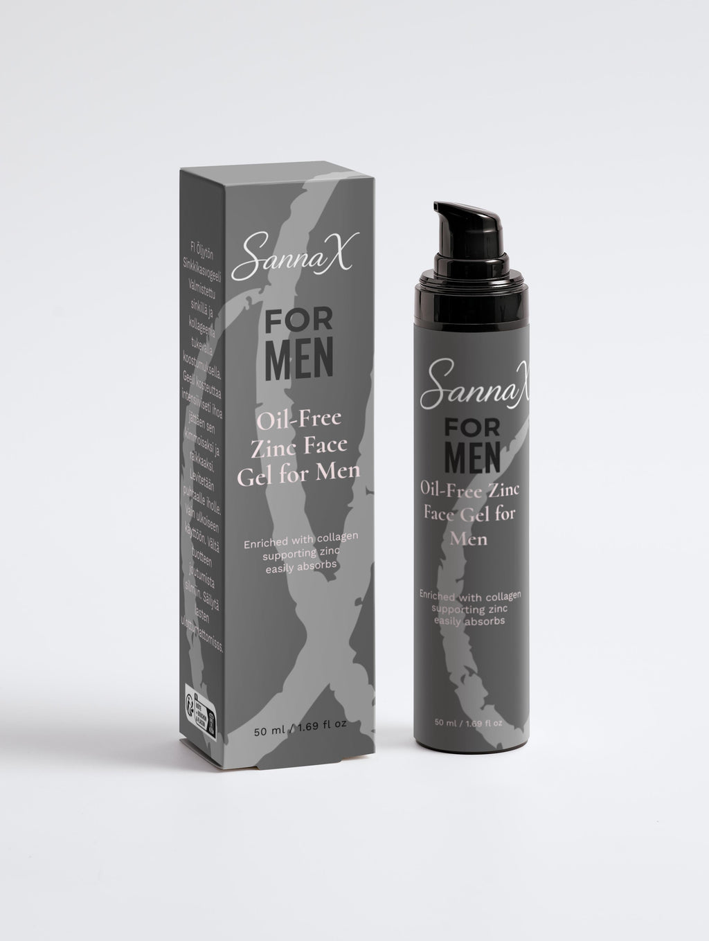For Men Oil-Free Zinc Face Gel for Men 50 ml